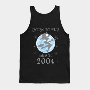 BORN TO FLY SINCE 1934 WITCHCRAFT T-SHIRT | WICCA BIRTHDAY WITCH GIFT Tank Top